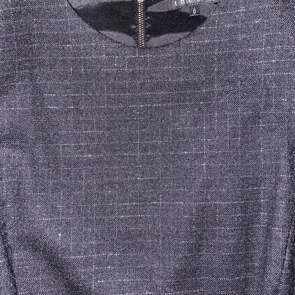 EUC theory wool LBD with lurex stitch pattern - Picture 4 of 4